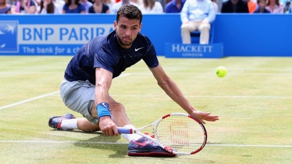 Григор Димитров отпадна на двойки от турнира по тенис в