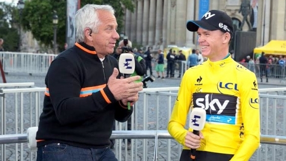Легендарният трикратен победител в колоездачната Обиколка на Франция Грег Льомонд