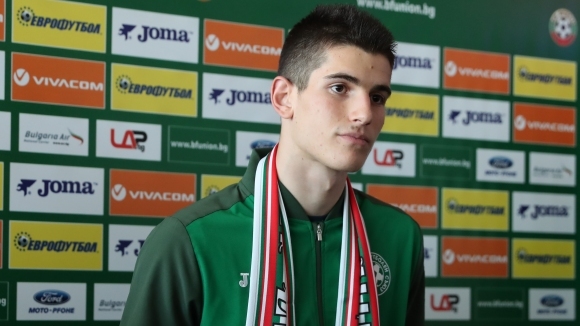 Капитанът на националния отбор на България до 19 години Даниел
