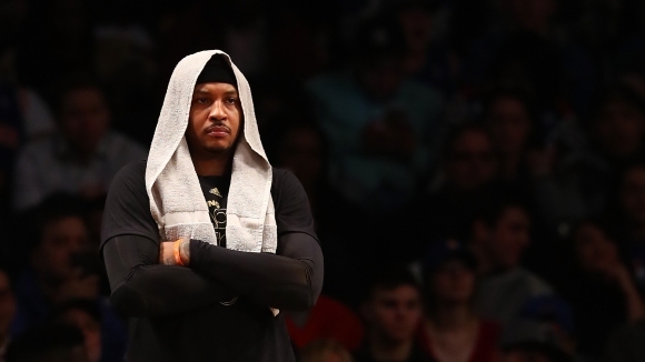 Преговорите за трансфер на Кармело Антъни далеч от Ню Йорк