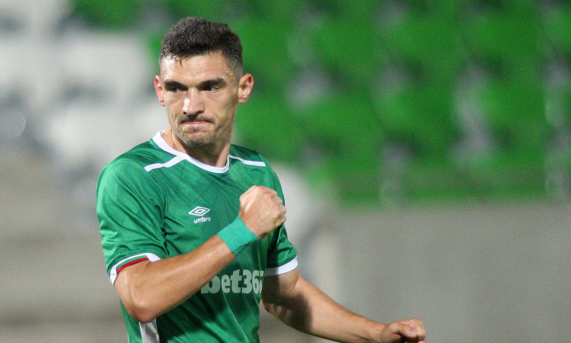 Авторът на два от головете при категоричната победа на Лудогорец