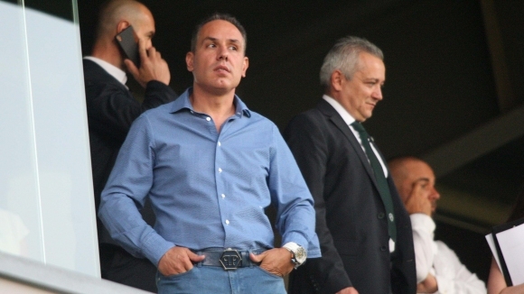 Собственикът на Лудогорец - Георги Домусчиев, остана доволен от представянето