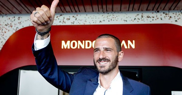 Леонардо Бонучи вече официално е играч на Милан, след като