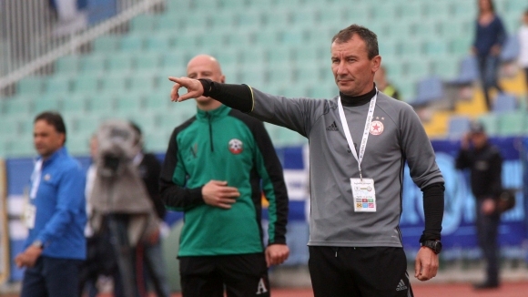 Наставникът на ЦСКА-София Стамен Белчев остана разочарован от представянето на