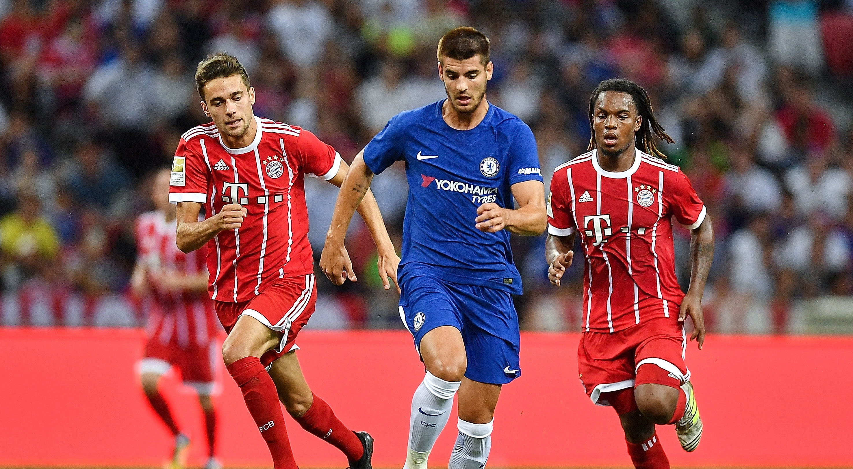 Новият нападател на Челси Алваро Мората е сред резервите за