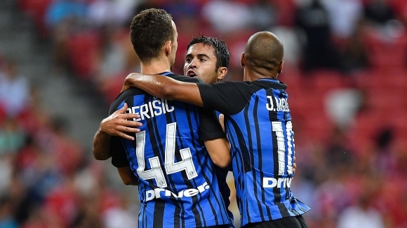 Отборите на Байерн (Мюнхен) и Интер играят при 0:1 в