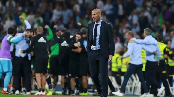 Старши треньорът на Реал Мадрид Зинедин Зидан изрази съжаление заради