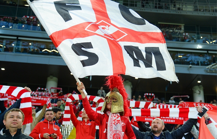 УЕФА глоби Спартак Москва с 60 000 евро и наложи