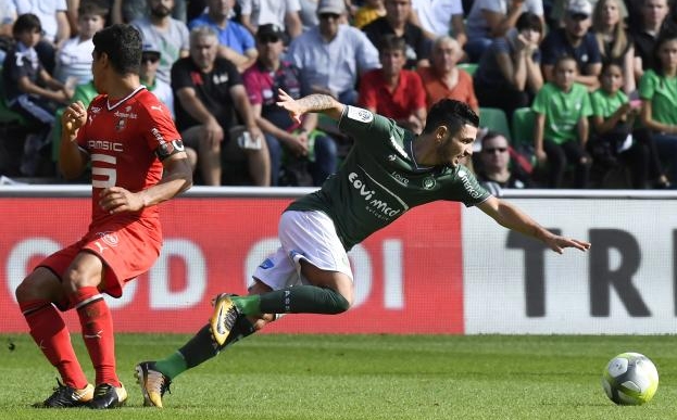 Отборите на Сент Етиен и Рен завършиха наравно 2 2 в