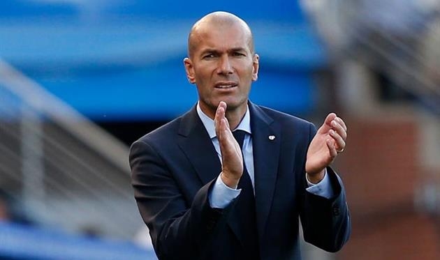 Старши треньорът на Реал Мадрид Зинедин Зидан не е разтревожен