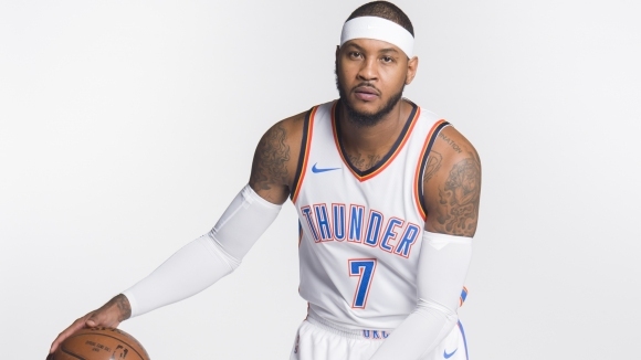 Кармело Антъни вече е играч на Оклахома Сити но през