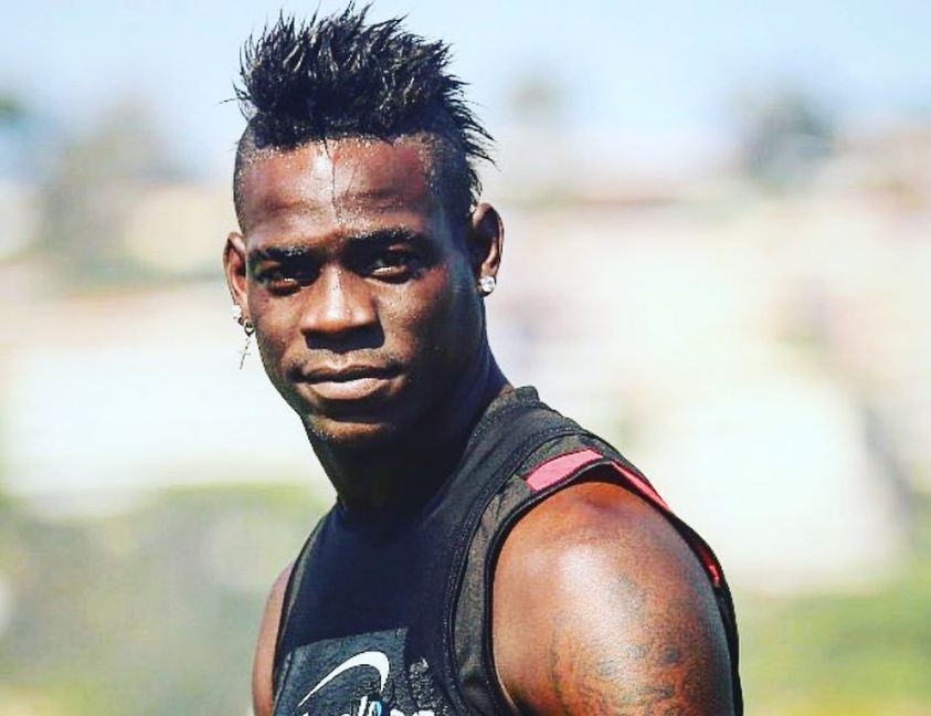 Нападателят на Ница Марио Балотели е станал баща на момче