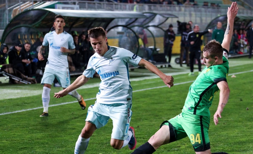 Преднината на Зенит в Премиер лигата на Русия вече е