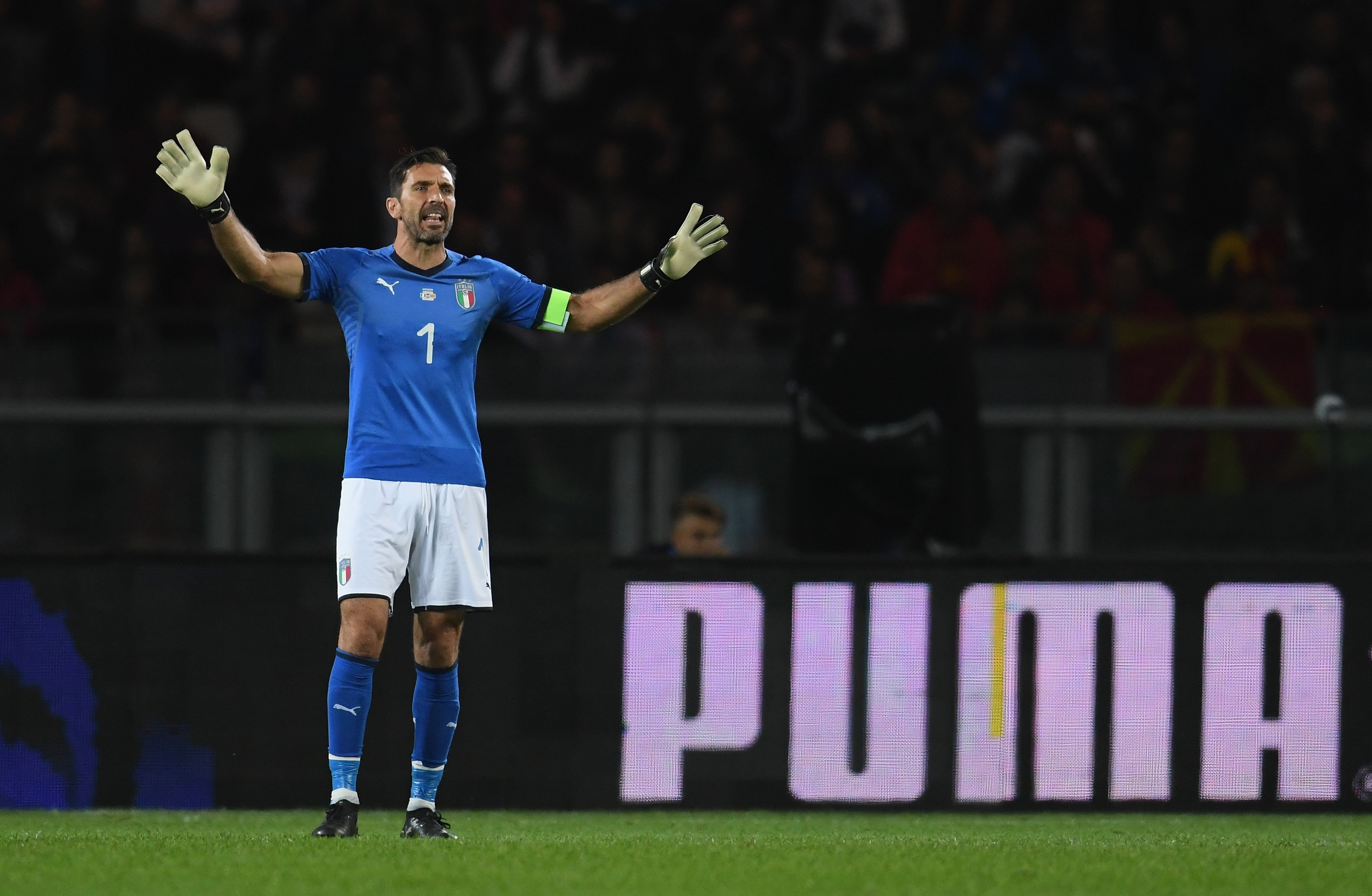 Италианският национален тим излиза за своята чест срещу Македония в