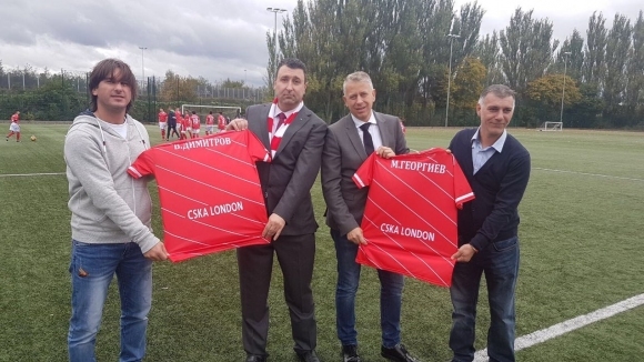 Детска футболна академия ЦСКА Лондон беше официално открита днес Специални