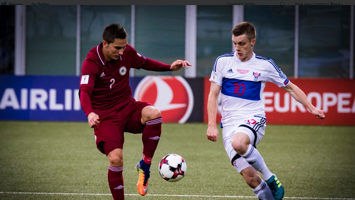Фарьорските острови и Латвия завършиха 0 0 в среща от група