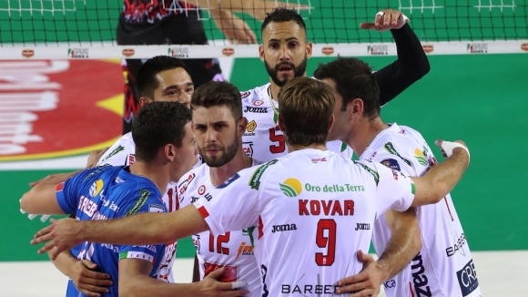 Волейболният национал Цветан Соколов и шампионът на Италия Кучине Лубе