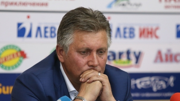 Президентът на Локомотив София Иван Василев заяви категорично че ще