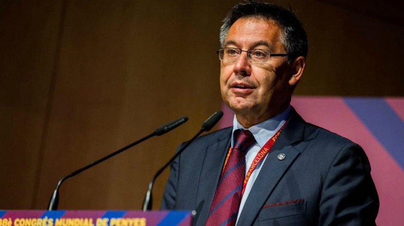 Президентът на Барселона Джосеп Мария Бартомеу е изнесъл седалищата на
