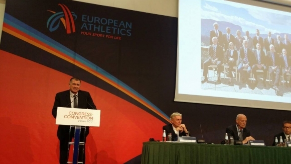 Президентът на БФЛА и първи вице на Европейската атлетика Добромир