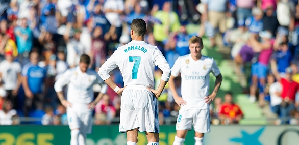 Португалската суперзвезда Кристиано Роналдо донесе победата на Реал Мадрид с