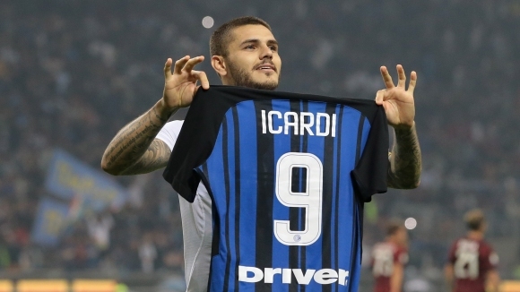 Нападателят на Интер Мауро Икарди бе героят за своя тим