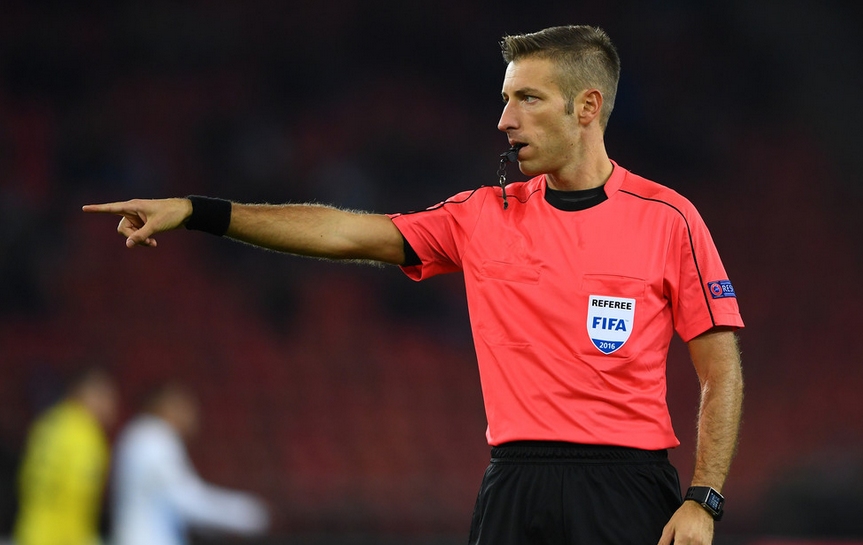 36 годишният италианец Давиде Маса ще ръководи мача от турнира Лига