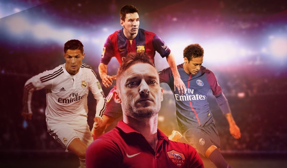 Легендата на Рома Франческо Тоти смята, че португалската суперзвезда на