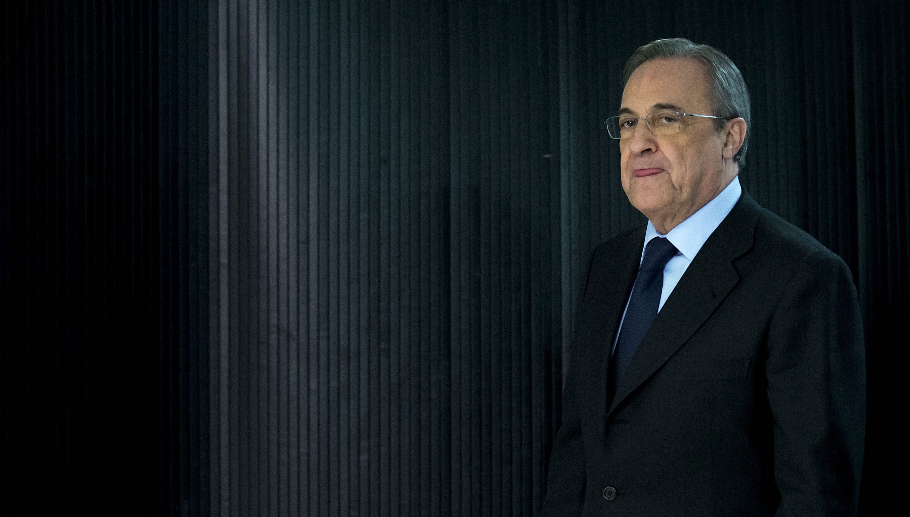Президентът на Реал Мадрид Флорентино Перес се е подготвил при