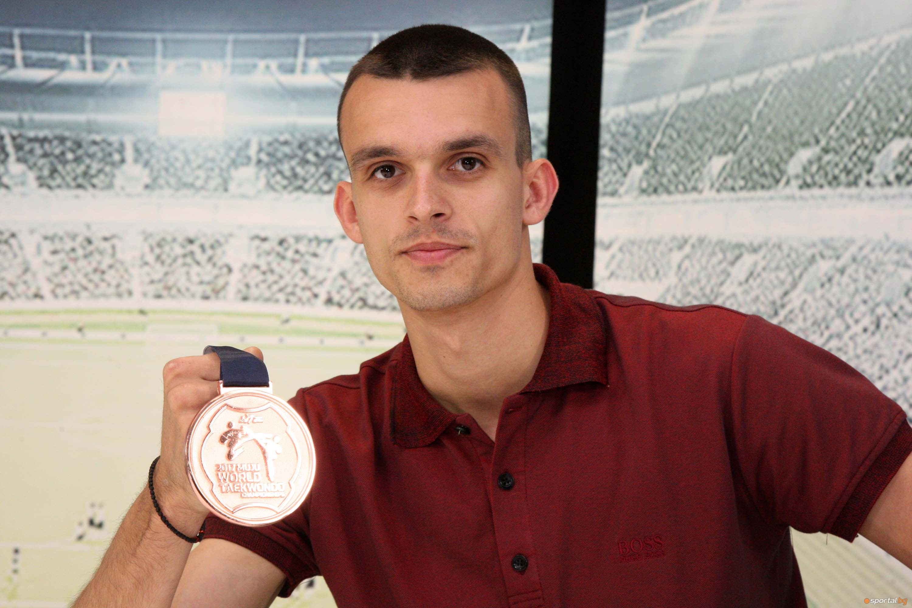 Единственият български таекуондист с медал в олимпийска категория от Световно