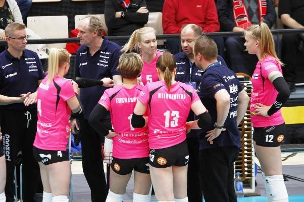 Финландският волейболен отбор на ЛП Сало отпадна от Шампионската лига