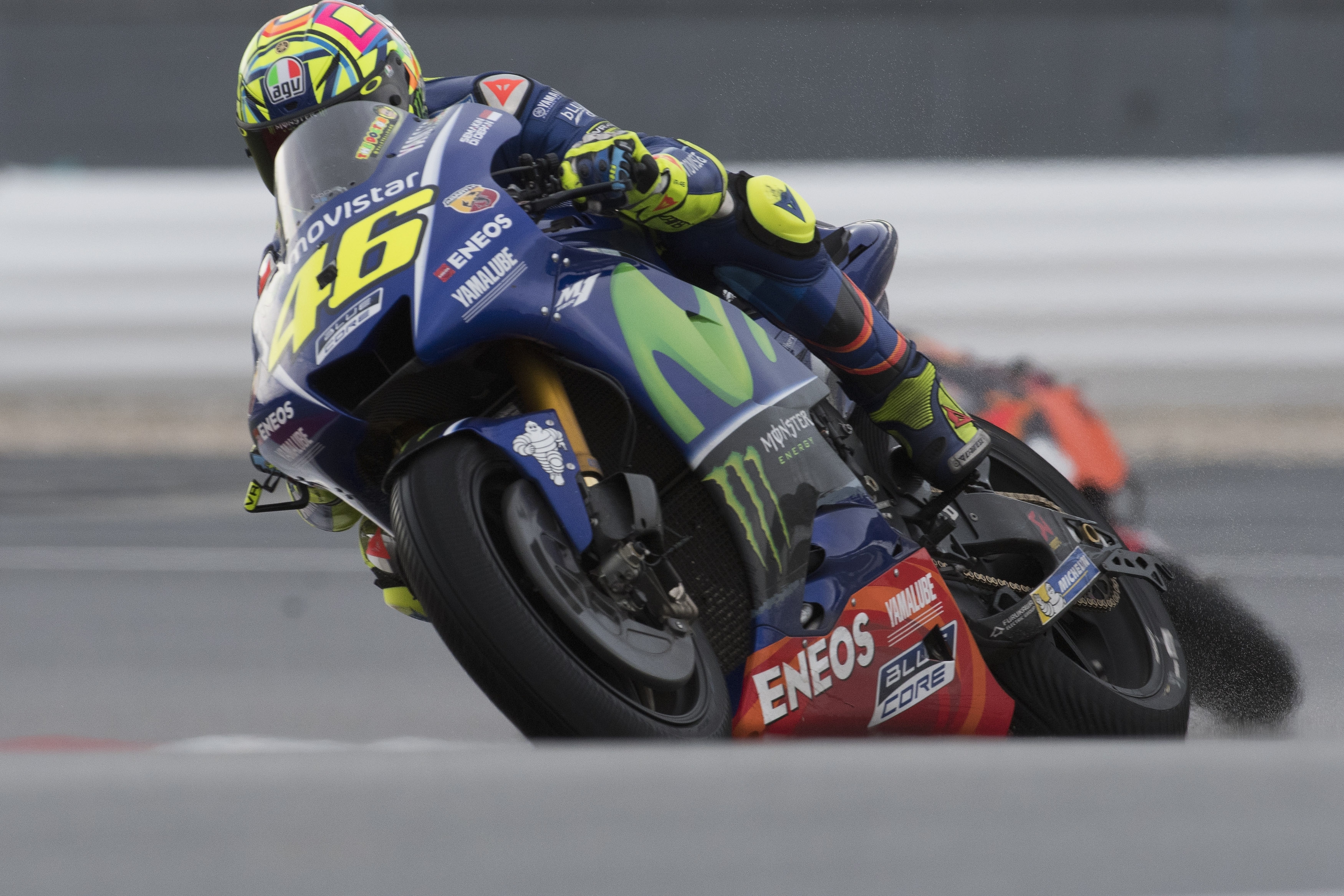 Ветеранът от Yamaha Валентино Роси записа най доброто време в