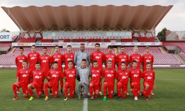 Юношите на ЦСКА София родени 2003 година победиха Пирин Благоевград с