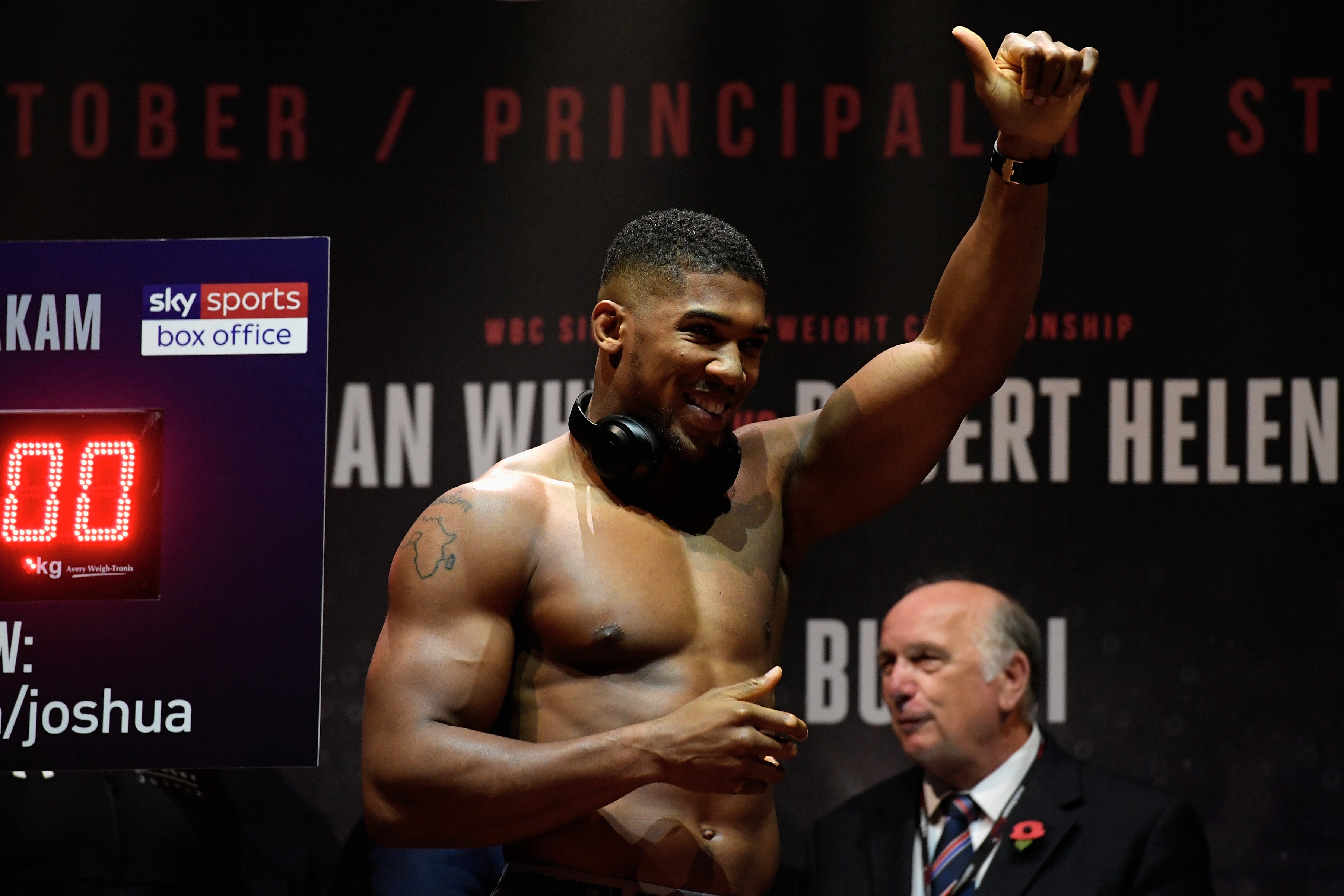 Само след часове световният шампион по бокс Антъни Джошуа ще
