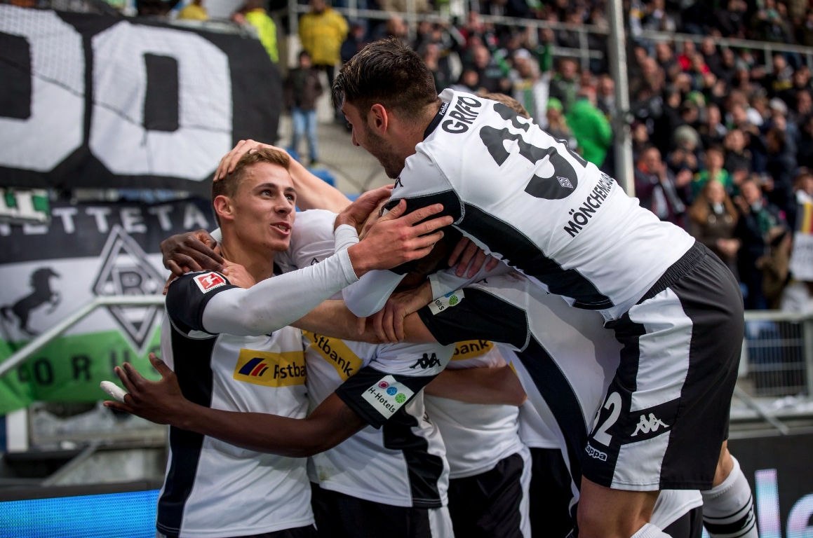 С всеотдайна игра Борусия Мьонхенгладбах извоюва заслужен успех с 3 1