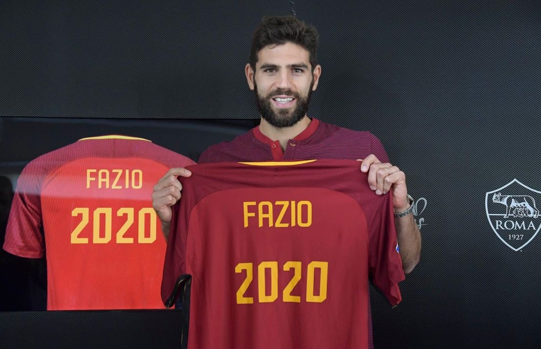 Защитникът на Рома Федерико Фасио подписа нов договор с клуба.