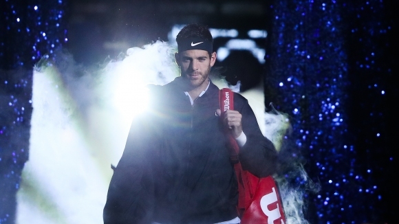 Преди началото на US Open Хуан Мартин дел Потро бе