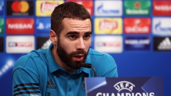 Десният бранител на Реал Мадрид Даниел Карвахал е все по