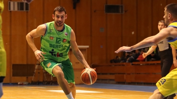 Александър Янев изигра сериозна роля при днешната побед на Берое