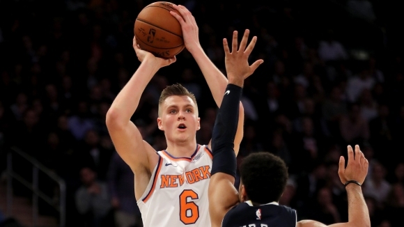 Кристапс Порзингис отбеляза рекордните в кариерата си 38 точки за