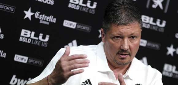 Любослав Пенев и воденият от него отбор на Валенсия Б