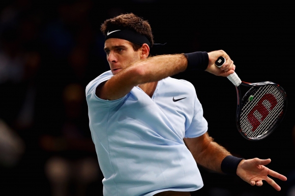 Хуан Мартин Дел Потро продължи похода си към Финалите на