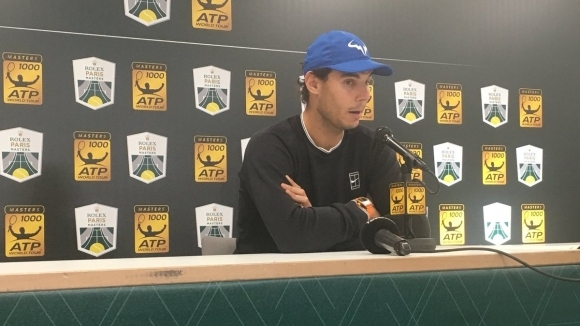 Рафаел Надал обяви на извънредна пресконференция в зала &ldquo;Берси&rdquo; в