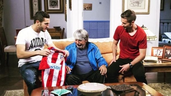 Капитанът на Атлетико Мадрид Габи Фернандес и халфът Коке ще