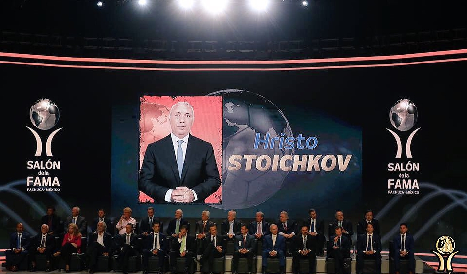 Христо Стоичков беше приет в Залата на славата на футбола