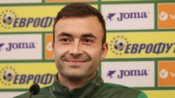 Футболистът на националния отбор Александър Цветков заяви преди контролата със