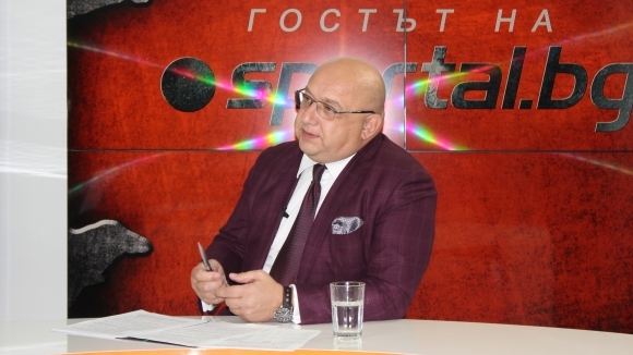Спортният министър Красен Кралев говори относно предстоящия търг за базите