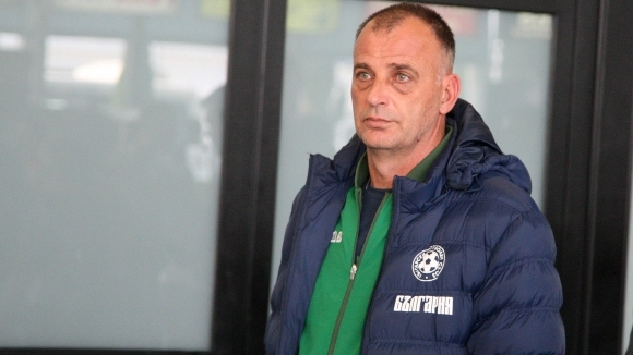 Селекционерът на младежкия тим на България Антони Здравков говори днес