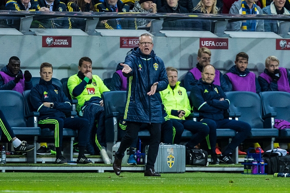 Шведският селекционер Яне Андерсон беше радостен след победата над Италия