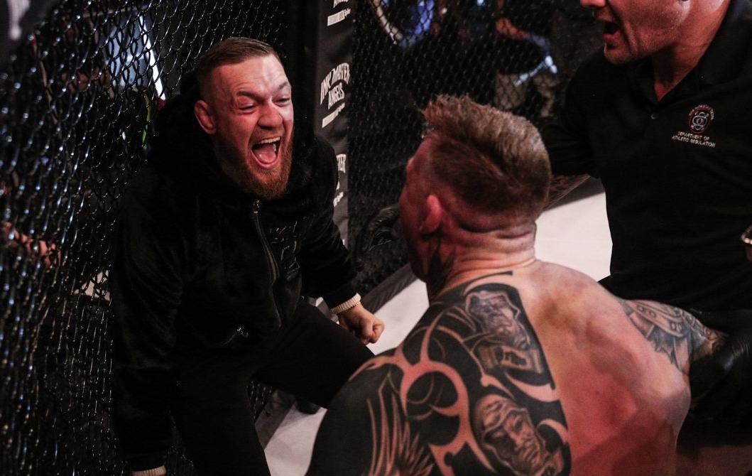 Шампионът в UFC Конър Макгрегър едва не се сби със